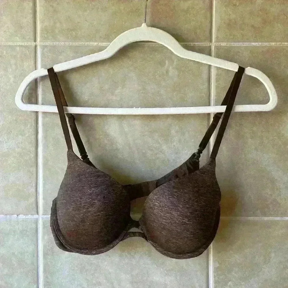 Victoria’s Secret Perfect Shape Bra Size 34C Heather Brown - Picture 1 of 7